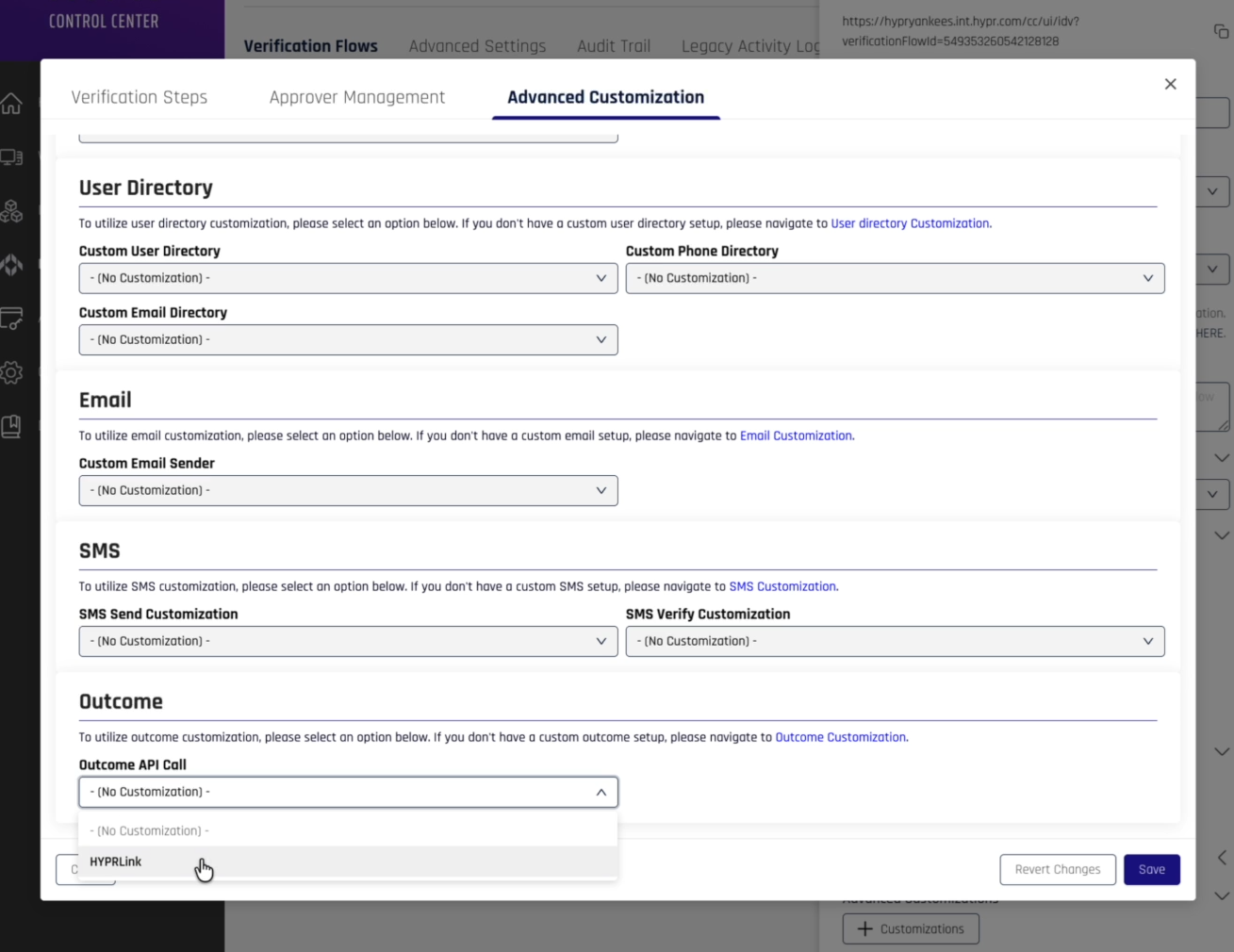 Display result to end user