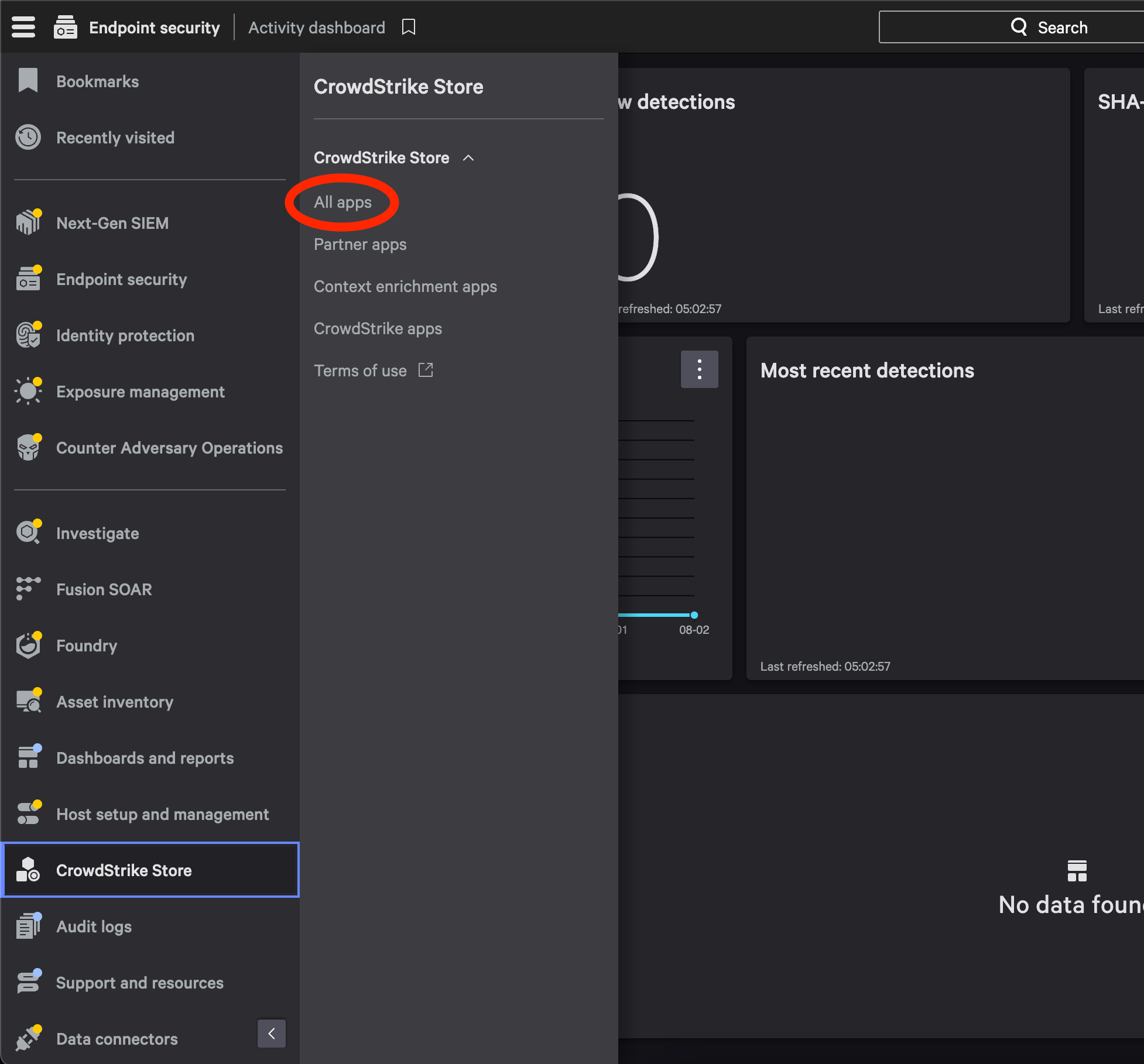 CrowdStrike marketplace