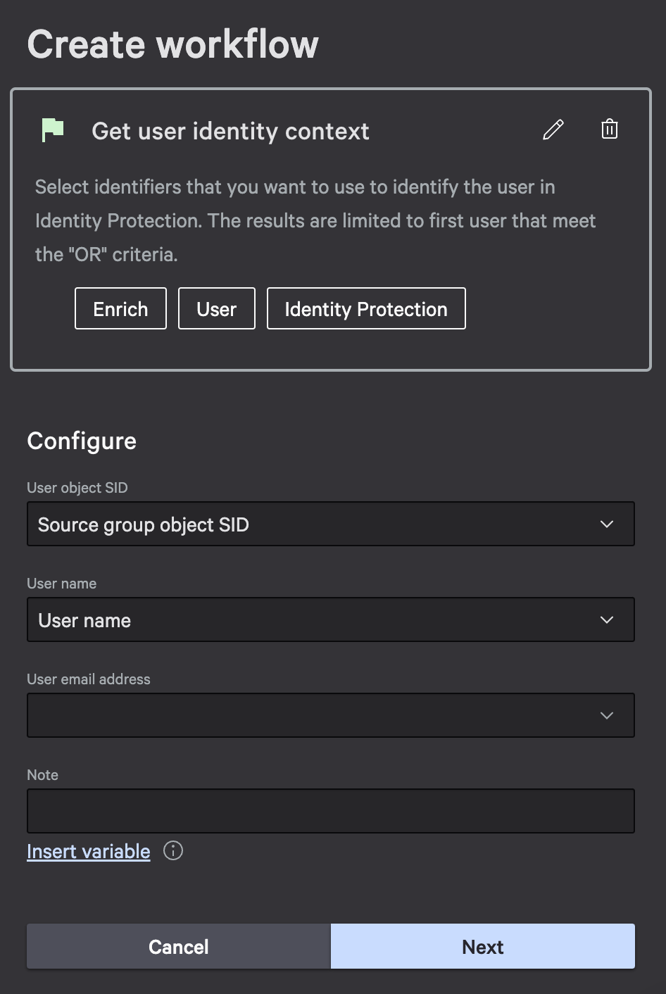 Get identity context (continued)