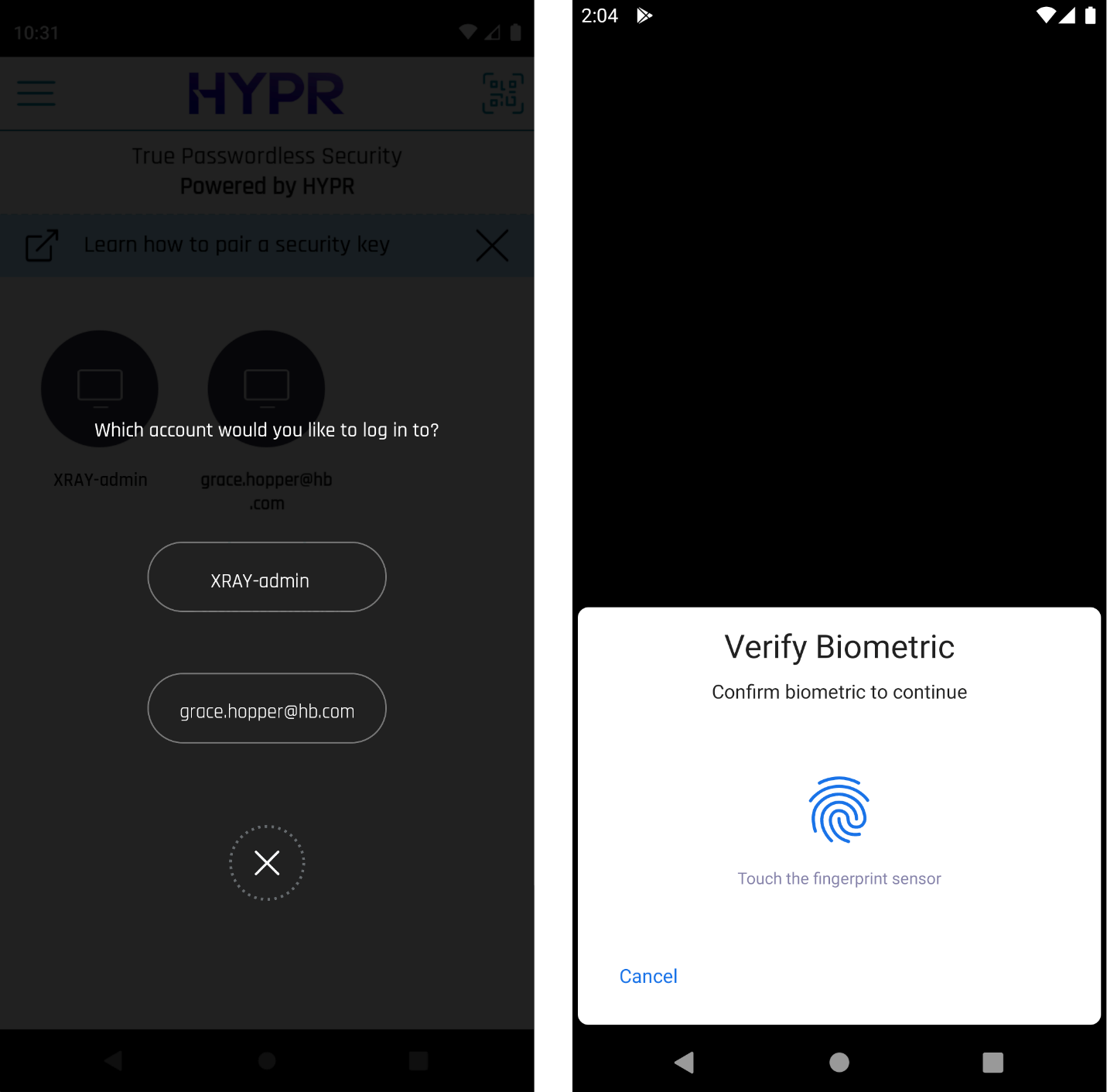 Recovery flow (continued)