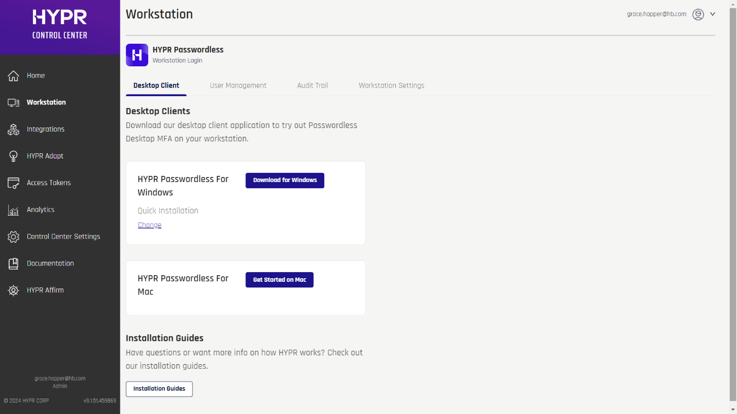 Desktop client download